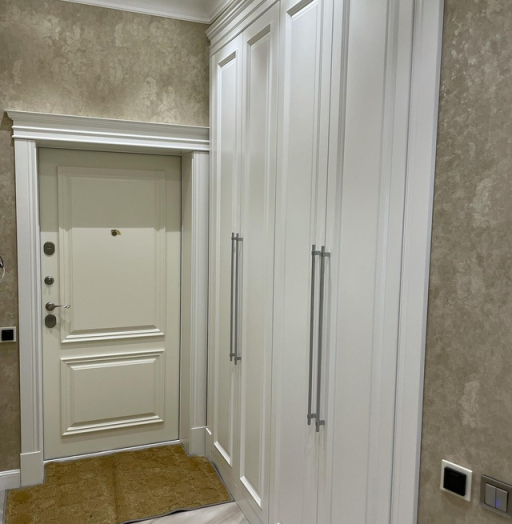 Встроенные распашные шкафы-Встроенный шкаф с распашными дверями «Модель 72»-фото4